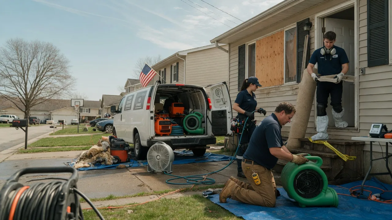 Water Damage Restoration in Bismarck, MO near me